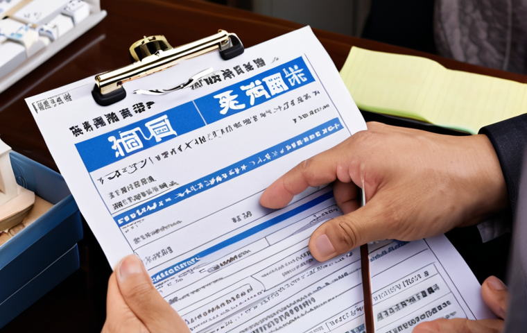 **

A person looking relieved and grateful, holding a small insurance policy document. The background shows various blurred legal situations – a car accident, neighbors arguing, a document with a gavel, etc. The overall tone is warm and reassuring, suggesting protection and peace of mind. Japanese text overlay: "弁護士費用保険、入っておいて本当に良かった！" (Glad I got legal insurance!)

**